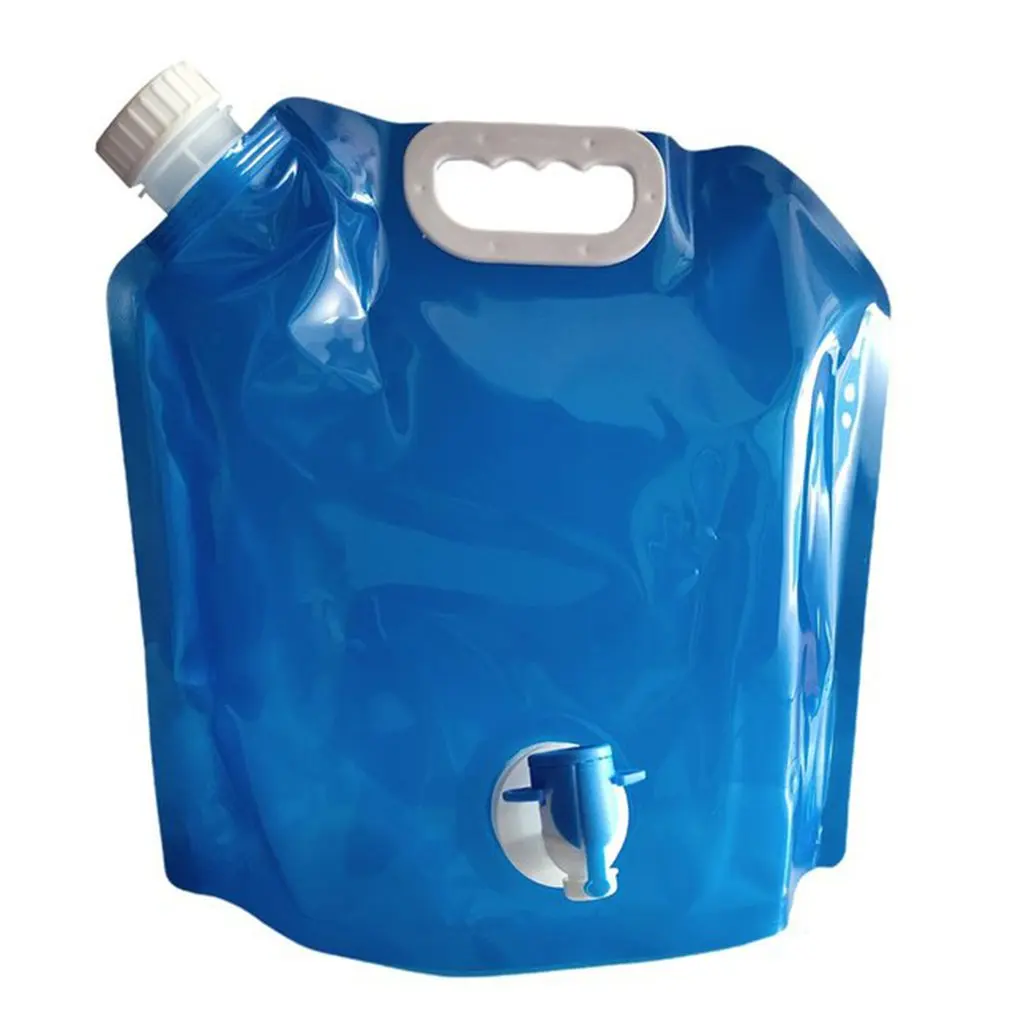 

Складная портативная сумка для воды на 5 л для дома и улицы, с краном, сумка для хранения воды в автомобиле, мешок, Аварийная сумка для воды, Сп...