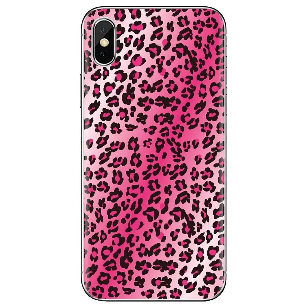Мягкий чехол для LG G2 G3 G4 Mini G5 G6 G7 Q6 Q7 Q8 Q9 V10 V20 V30 X Power 2 3 Spirit черный и розовый с