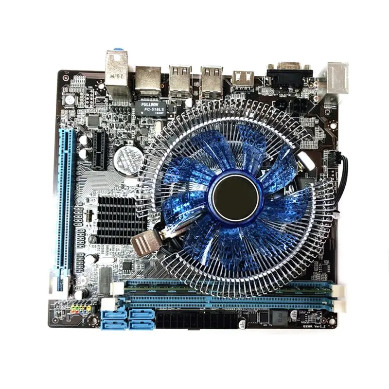 1 комплект HM55 материнская плата компьютера I3 I5 Lga 1156 4 gb Оперативная память кулер