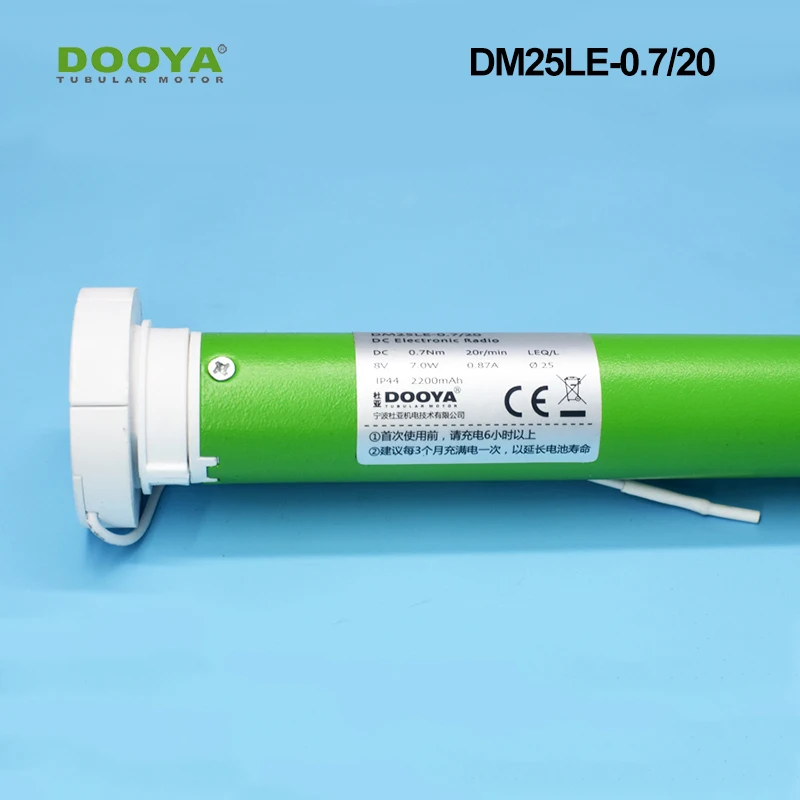 

Dooya 25mm Charging Lithium Battery Tubular Motor For Motorzied Zebra Blinds Elctric Roller Blinds Accessories DM25TEQ