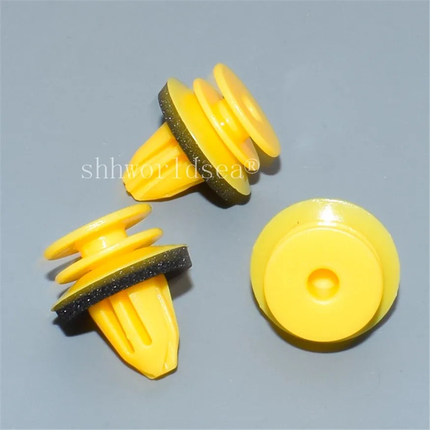 Shhworldsea 100 шт. 9 мм автомобильные зажимы для Mercedes A0019912698 001-991-26-98 позиционирование передней и задней двери