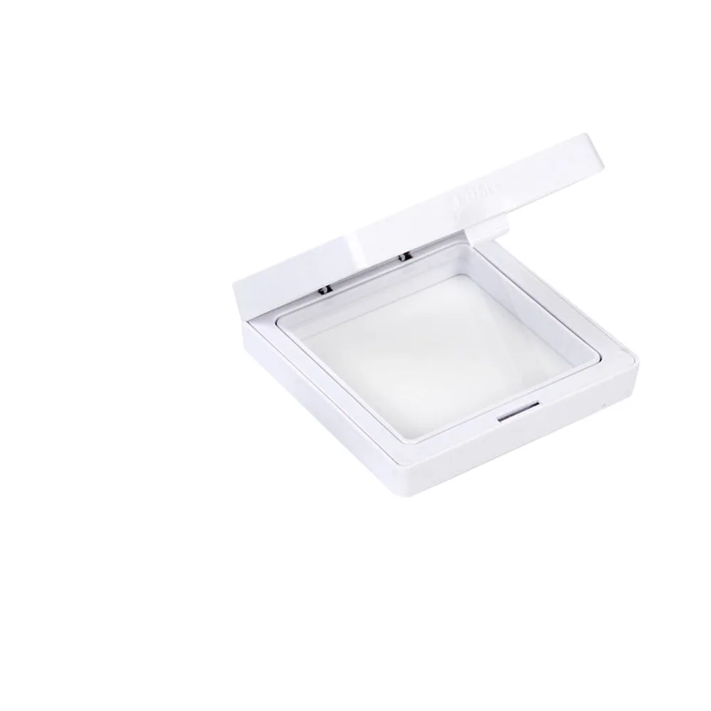 1PC New Women Clear Jewelry Suspended Coins Floating Display Case Stand Holder Box Hot high quality Easy Use Gift