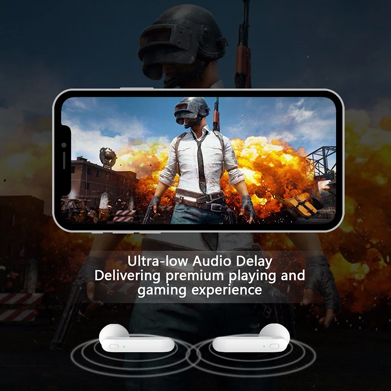 Супер бас Air 2 Стиль сенсорный TWS мини-Беспроводной наушники Bluetooth 5 0 вкладыши