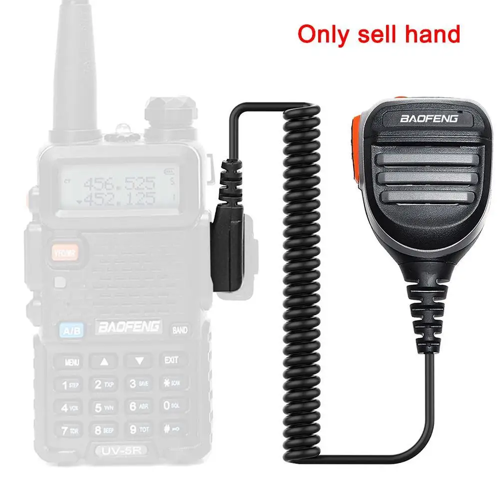 

Original Speaker Mic Microphone for Portable Two Way Radio Walkie Talkie UV-5R UV-5RE Plus BF-888S UV-B5 UV-B6 GT-3 Mark