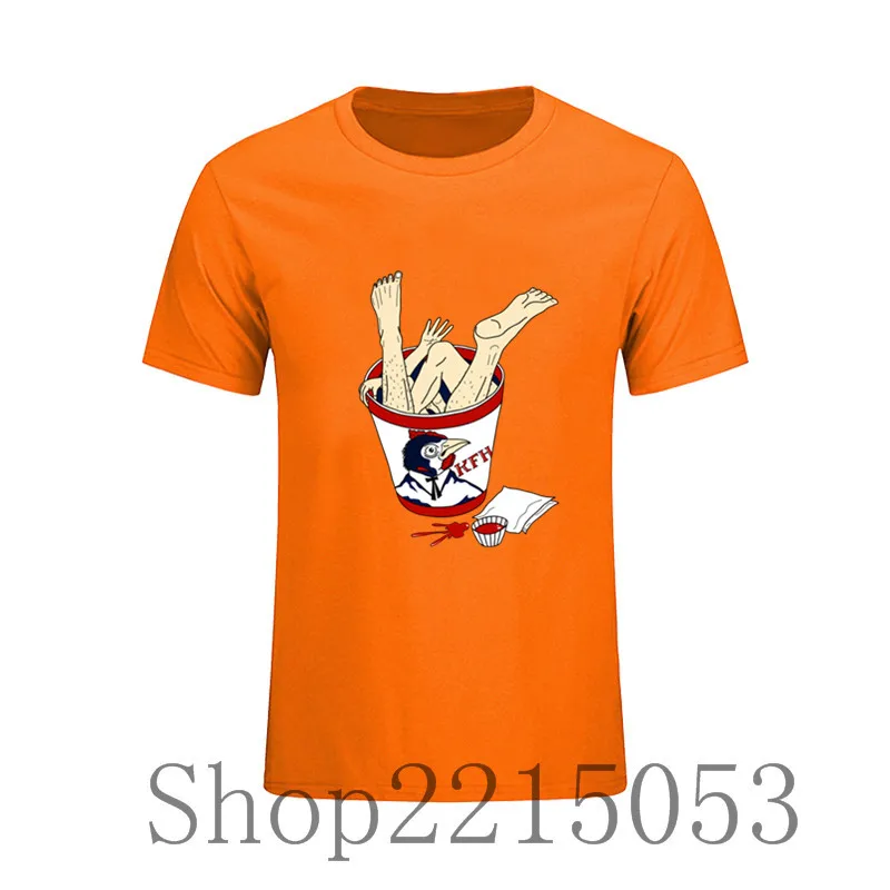 Мужские модные футболки с коротким рукавом жареные человеческие ноги