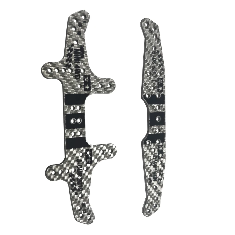 Самодельные HG Углеродные Серебристые передние/задние мультироликовые настройки