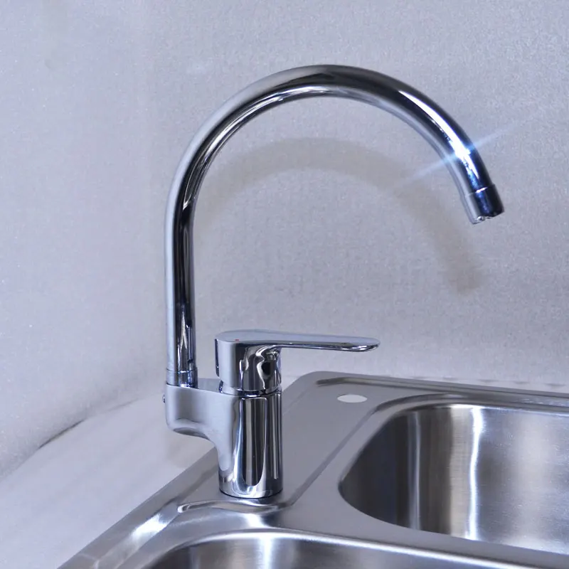 Kohler кран K 98918T CP Медь одно отверстие для горячей и холодной воды вращающийся Кухня