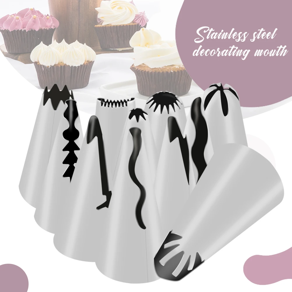 

83pcs Cake Decorating Tools Spatula Kit Bakeware Pastry Tools Cake Design Accessories Fondant Piping Bag Nozzles Set