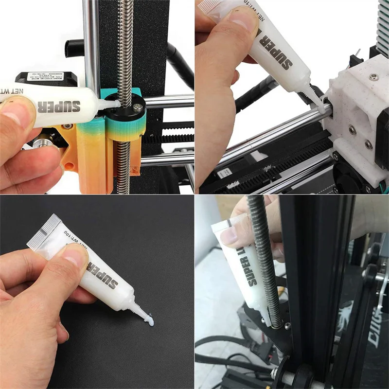1 шт. 3D-принтеры Запчасти смазочного масла легко Threed супер смазка Шестерни для