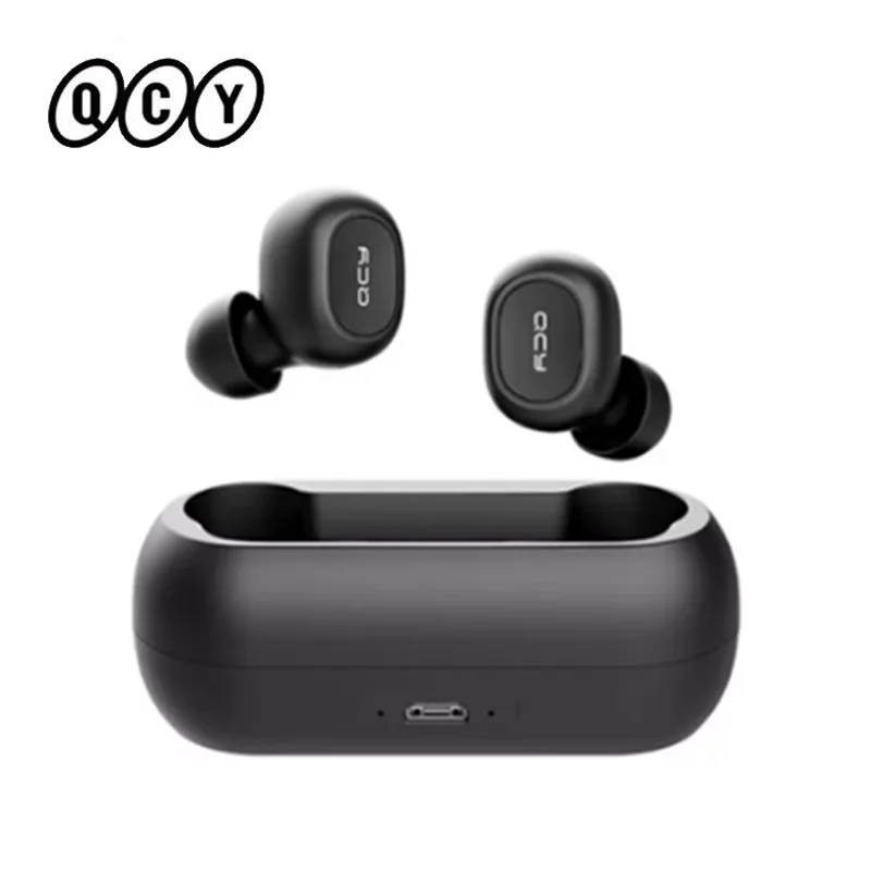 2020 Новинка QCY T1C Мини Bluetooth наушники с переключателем master slave микрофоном
