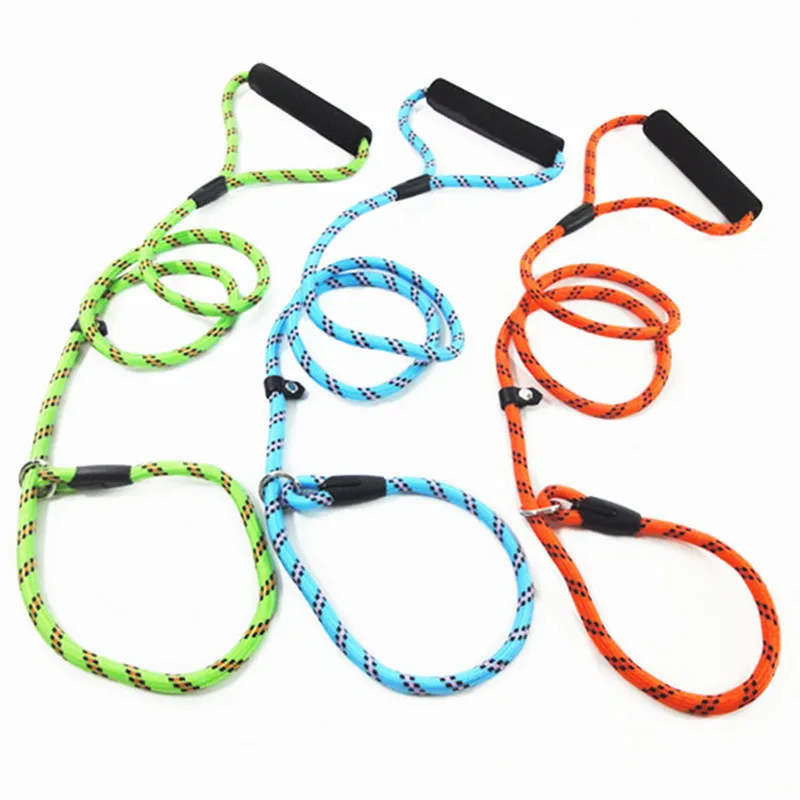 Поводок для собак P Chain нескользящий ошейник прогулочный поводок из нейлона