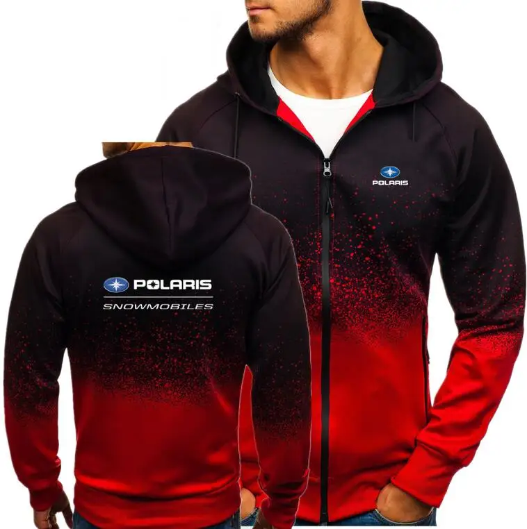 Мужские толстовки на молнии повседневный спортивный костюм толстовка с