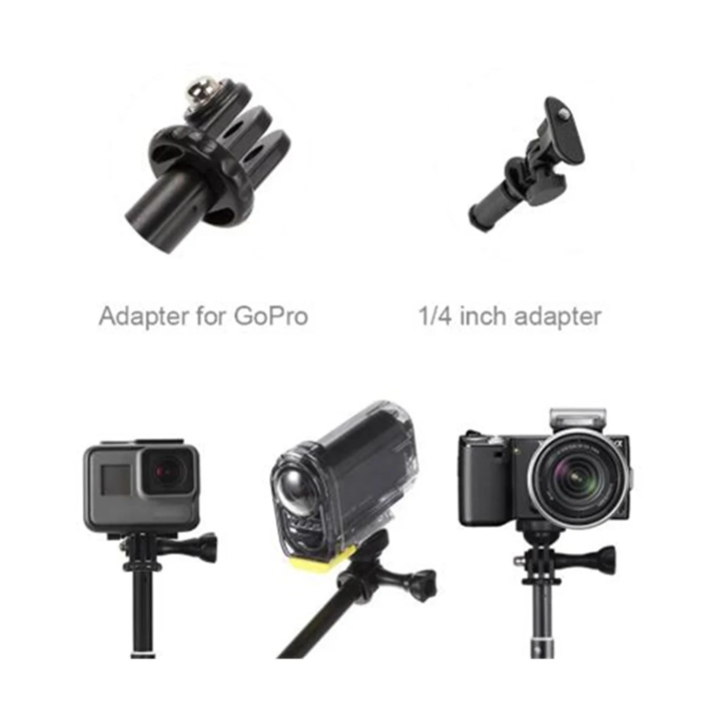 29 дюймов Алюминий с Bluetooth Контролируемая ручным моноподом для экшн Камеры GoPro Hero 9