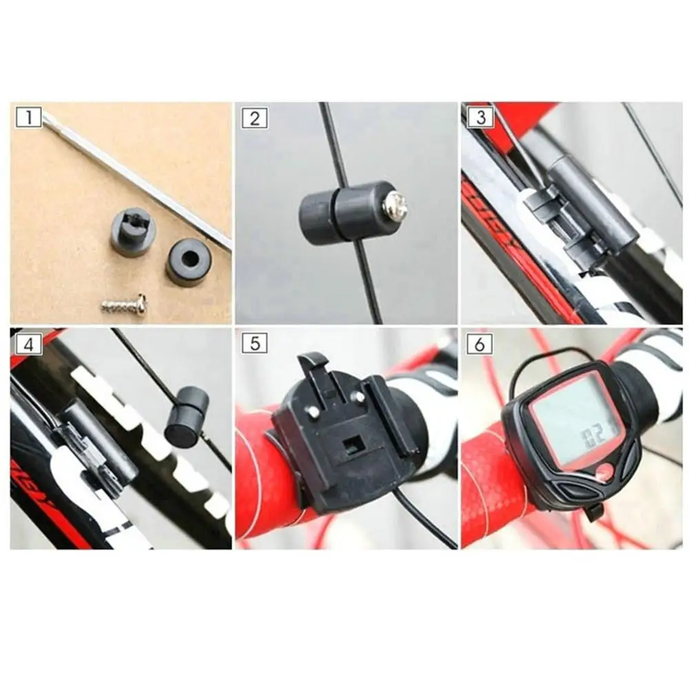 Водонепроницаемый беспроводной Велосипедный компьютер светодиодный дисплей