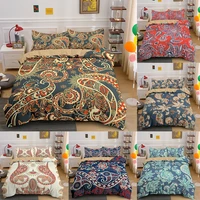 indian boho mandala decor paisley style bedding set 23pcs with pillowcase duvet cover queen comforter sets home textile