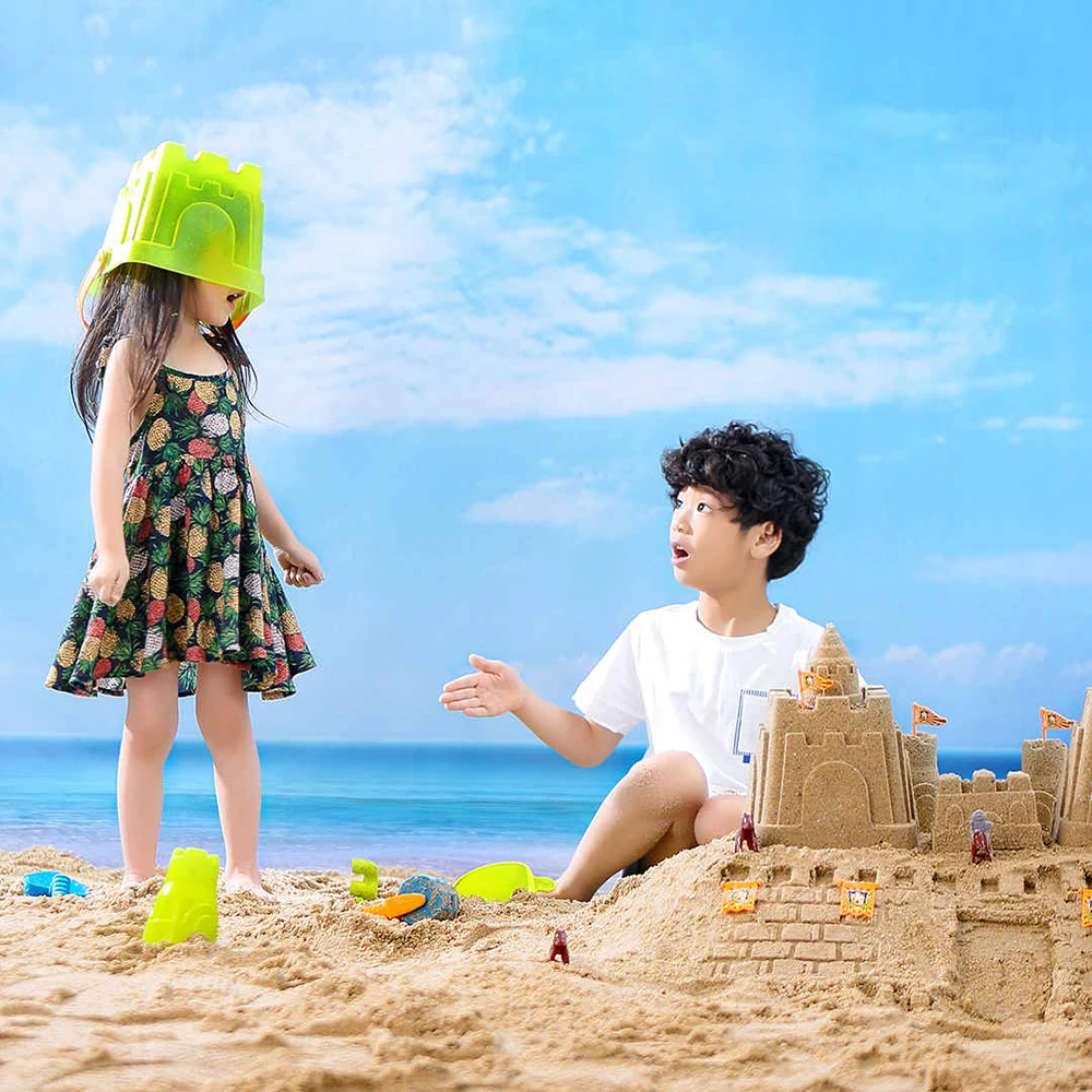 25 шт. Xiaomi Mijia Bravokids пляжные игрушки песок замок модель ковша с лопатой коробка для