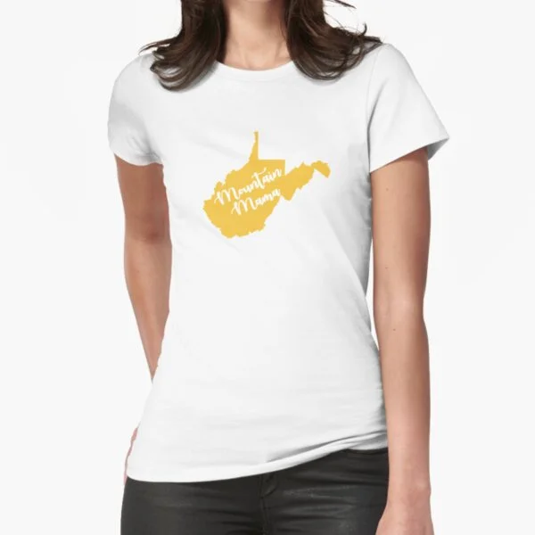 

West Virginia Mountain Mama T-Shirt Print Top