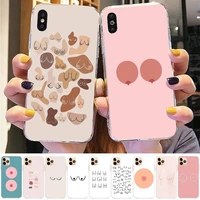 boobs art print phone case for iphone 13 12 11 mini pro xs max 8 7 6 6s plus x 5s se 2020 xr cover