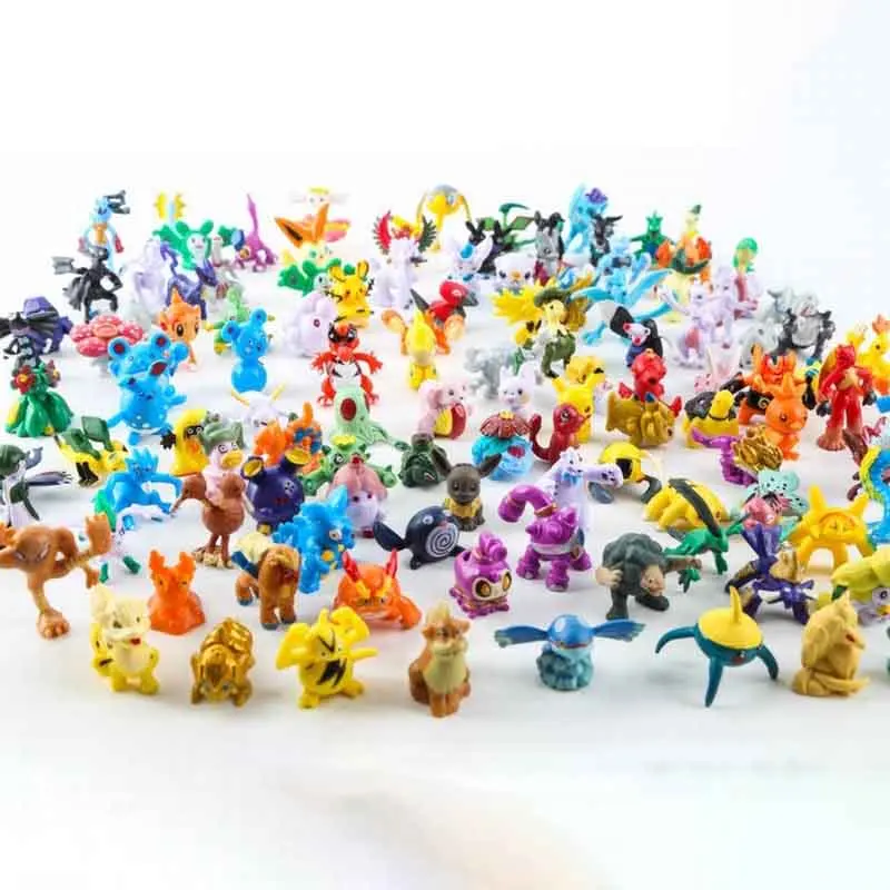 TAKARA TOMY Pokemon 2-3cm Blind Box Set Pikachu Ho-Oh Reshiram ZekromVenusaur Blastoise Charizard Mewtwo Kids Anime Toy |