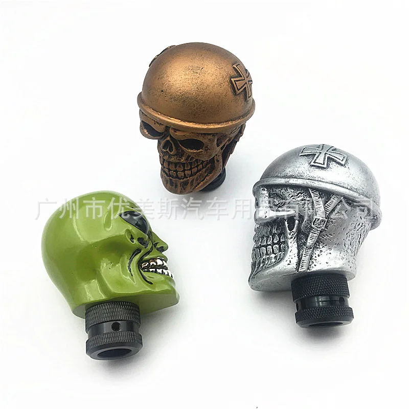 Car Gear Shift Knob Accessories Skull Modification Interior Accessory Fit For BMW Ford Passat Honda Audi | Автомобили и мотоциклы