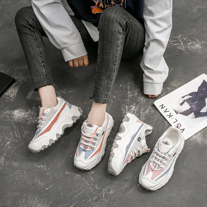 

Fashion Shoes for Women New Breathable School Shoes for Women Heighten Shoes Sneaker Womans Shoes