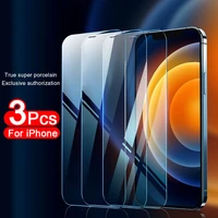 3pcs tempered protective glass on the for iphone 13 pro max screen protector film for iphone 13 13mini 13pro glass