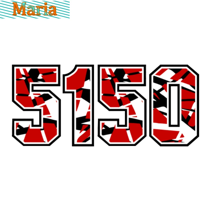 5150 г. Frankenstrat EVH полосатая Автомобильная наклейка автомобильные аксессуары