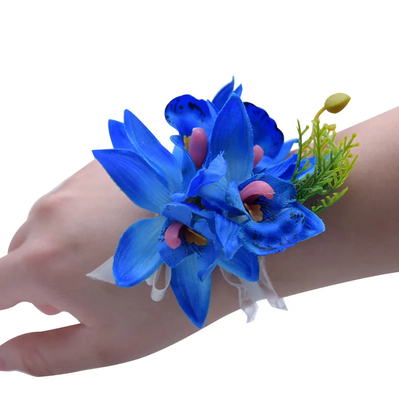 Искусственный цветок Cymbidium искусственные орхидеи элегантные свадебные