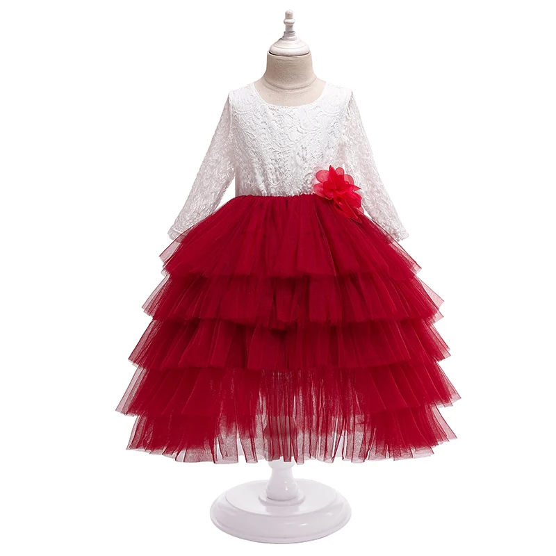 

Детское платье-пачка принцессы, кружевное платье для девочек на день рождения, детское платье на Рождество, свадьбу, индивидуальное платье, ...