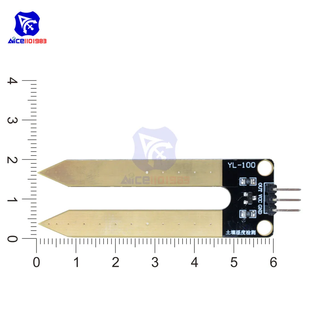 Модуль обнаружения почвы diymore гигрометр датчик влажности плата для Arduino MEGA2560 UNO DC 3