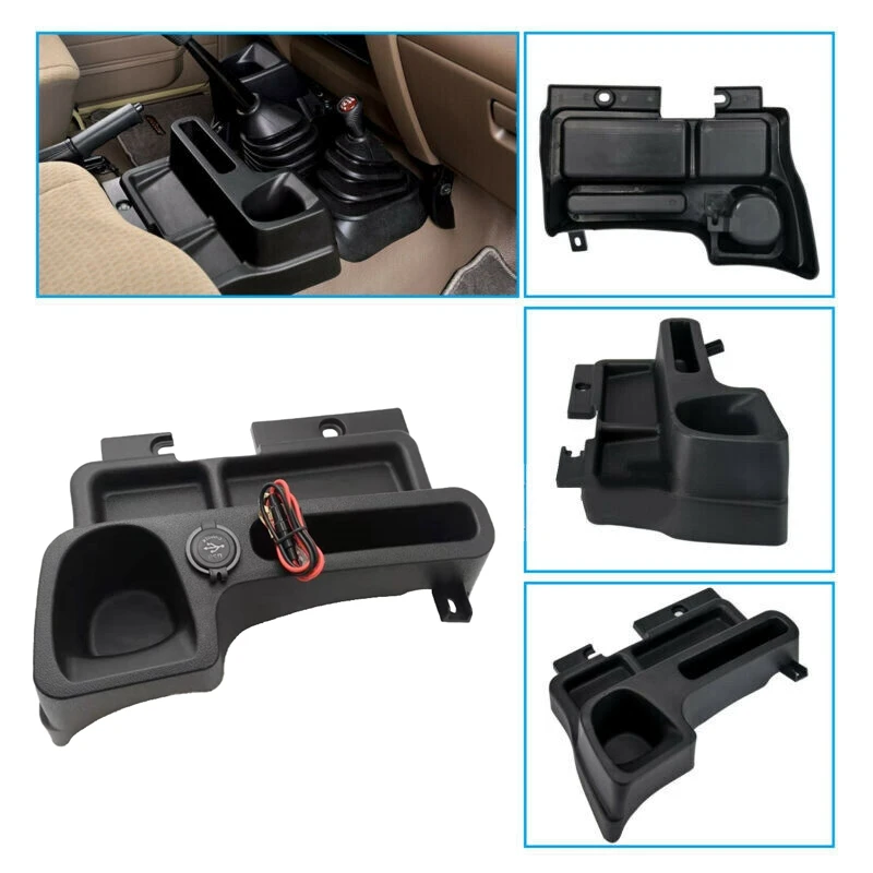 

Car Accessories ABS Armrest Storage Box Tray Insert Center Console Box for Toyota Land Cruiser LC70 LC76 LC77 LC78 LC79