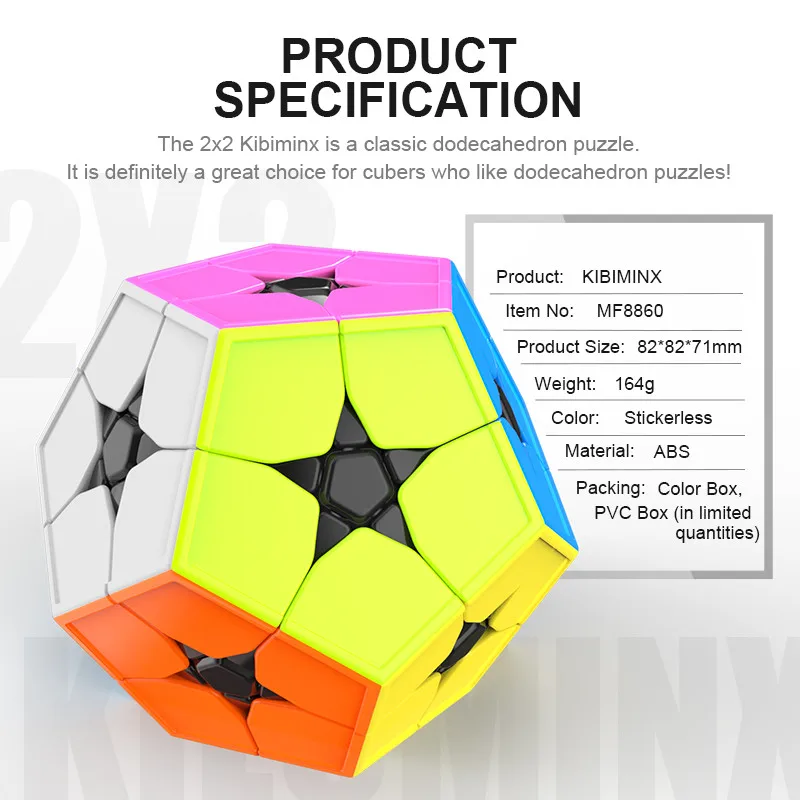 Moyu Magic cube Megaminxeds 2x2x2 Speed cubes 12-Sides Puzzle Cubo magico Profissional Educational Toys Fun Game | Игрушки и хобби