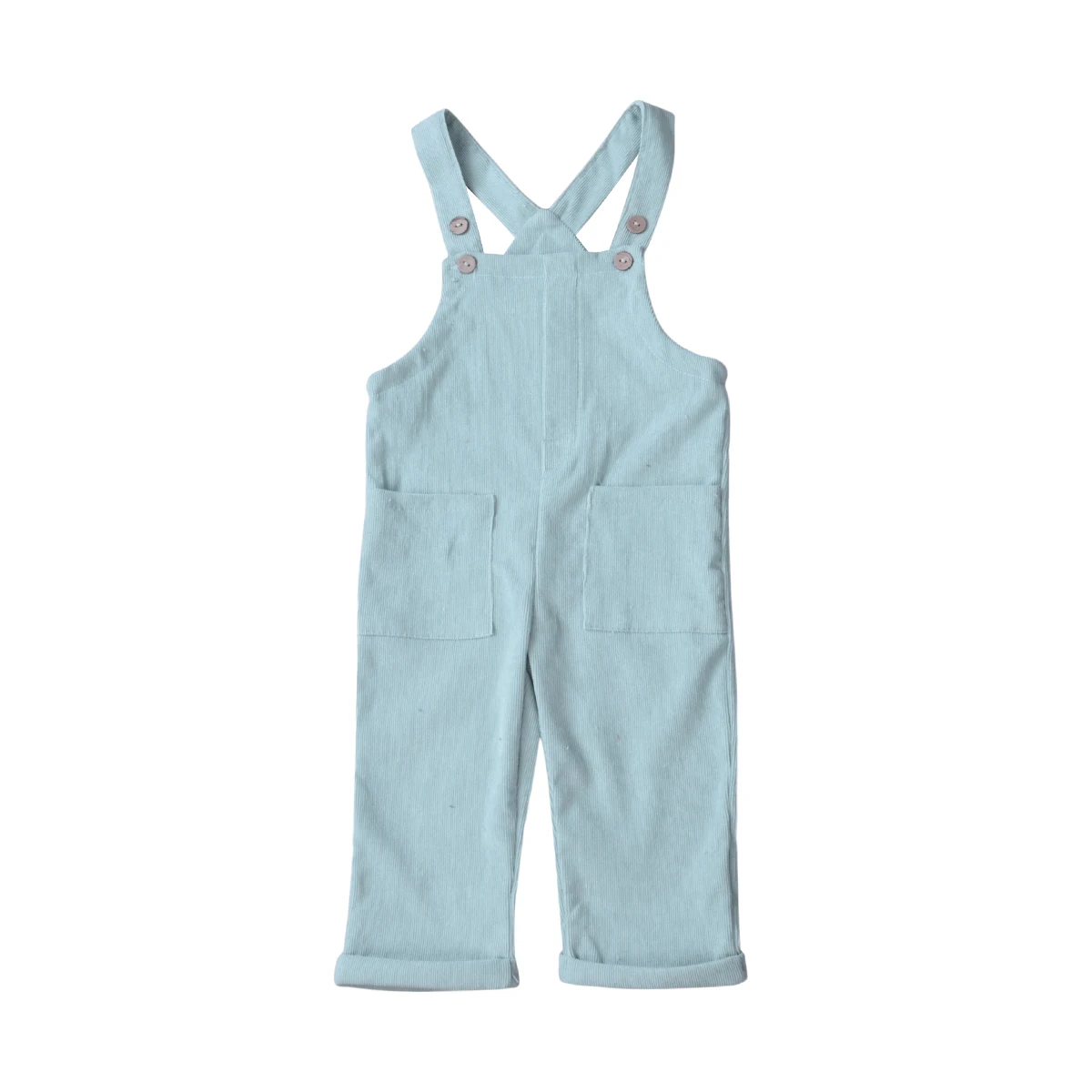 Детский вельветовый комбинезон зимний теплый унисекс одежда для маленьких