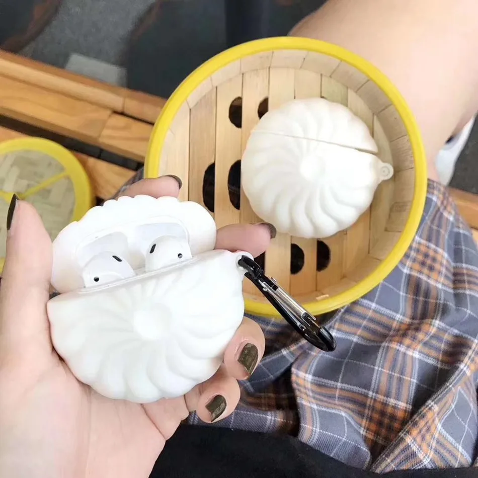 3D Bluetooth собака ТВ сумки чехол для наушников AirPods силиконовый милый мультфильм