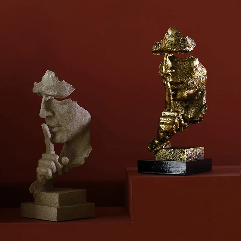 Мини-Статуэтка Thinker Статуэтка Современный живой художественный декор мебель