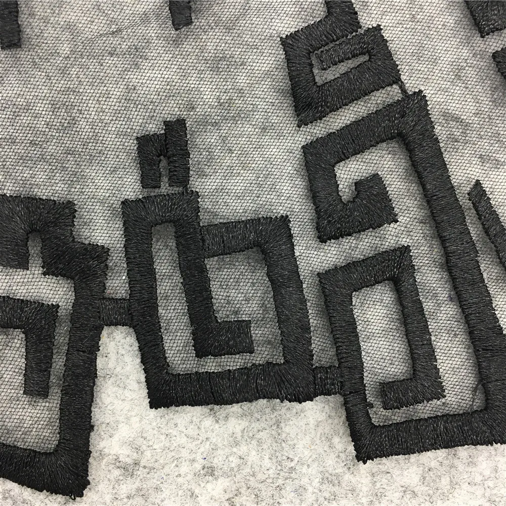 Аппликация из органзы для вышивания ткань шитья искусственный воротник