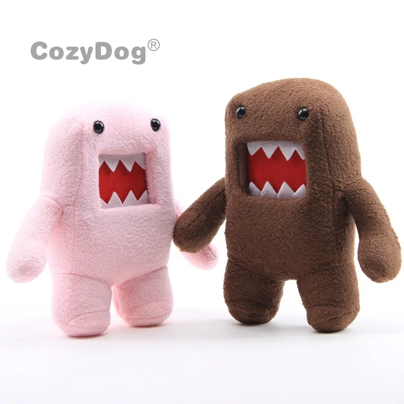 20 см Цвета: розовый коричневый Domo кун плюшевые игрушки куклы Смешные Kawaii Акула