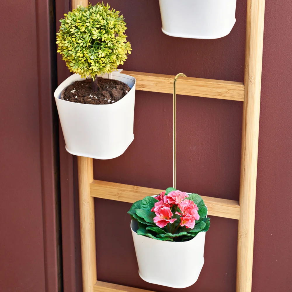

10pcs Multi-functional S-shaped Hooks Garden Flowerpot Hanging Hook Long Hook