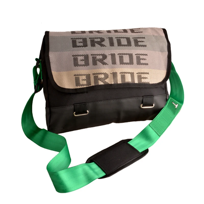 JDM невесты ткань с школьный рюкзак через плечо Гонки сумка автомобиля для