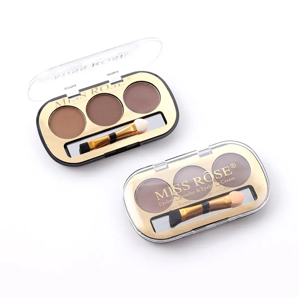 Палитра теней для век макияж бровей водонепроницаемый долговечный с