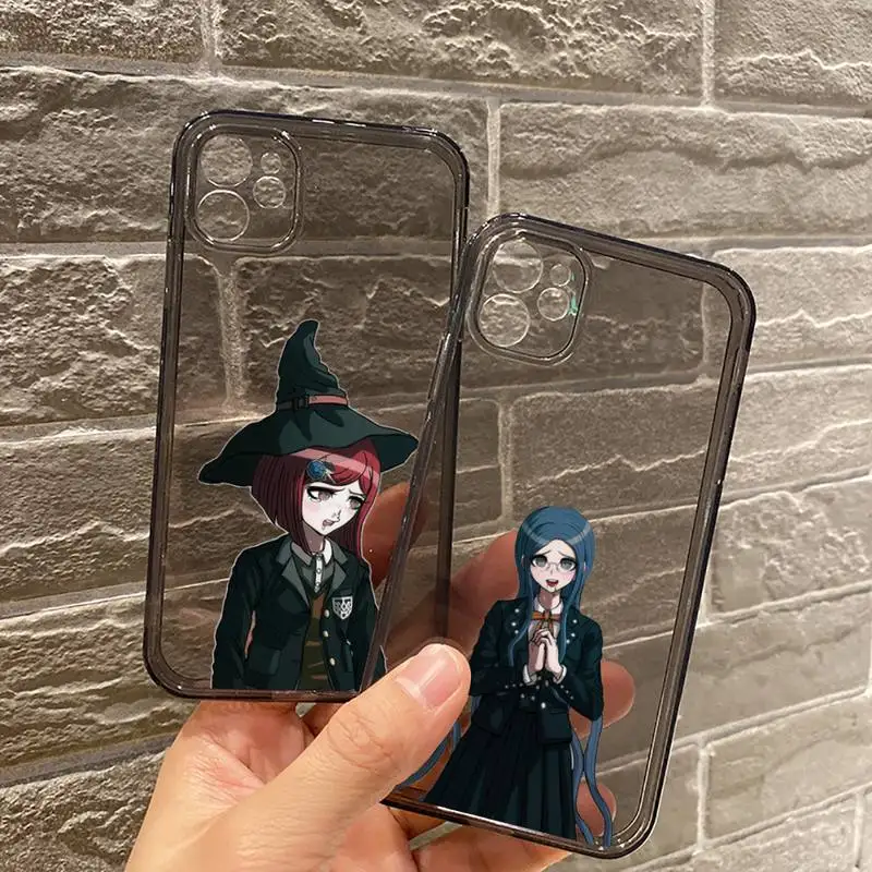

Danganronpa V3 Killing Harmony Phone Case Transparent for iPhone 7 8 11 12 se 2020 mini pro X XS XR MAX Plus
