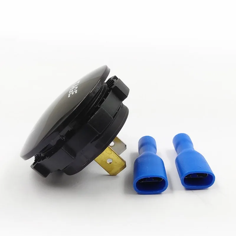 Цифровой водонепроницаемый вольтметр со светодиодной панелью и аккумулятором