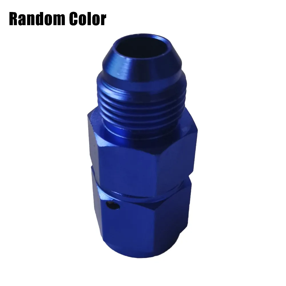 

1Pcs Nitrous Or Fuel Gauge Adapter 8AN Male To 8AN Female 1/8NPT Gauge Port Car Interior Accessories For Added Durability