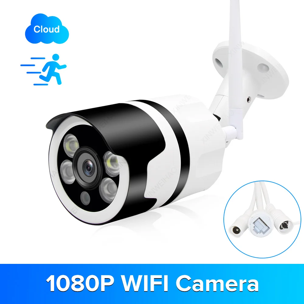 1080P HD ip камера видеонаблюдения облачная Беспроводная CCTV wifi приложение управление