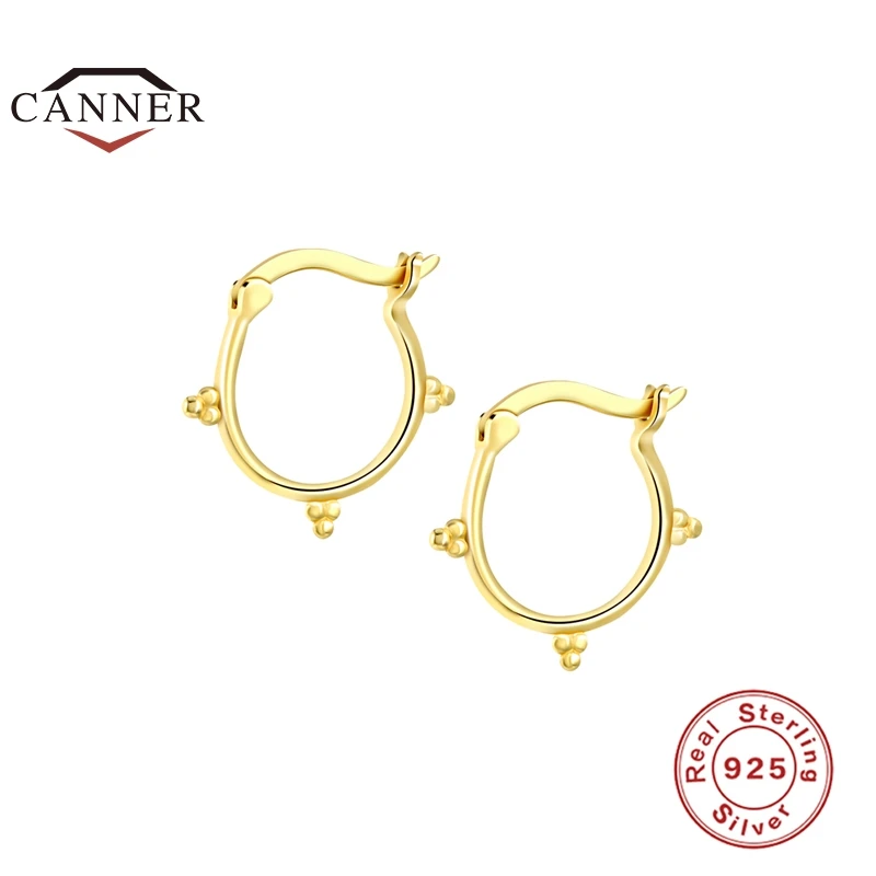 Простые геометрические серьги кольца золотистого и серебряного цвета с