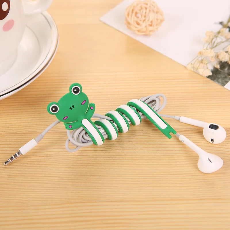 1 шт. милый мультфильм Winder кабель протектор Организатор линии передачи данных
