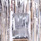 Занавес с бахромой, мишурой, кисточками, дождем, праздничное украшение для свадьбы, дня рождения, юбилея, фотография, декор для вечеринки