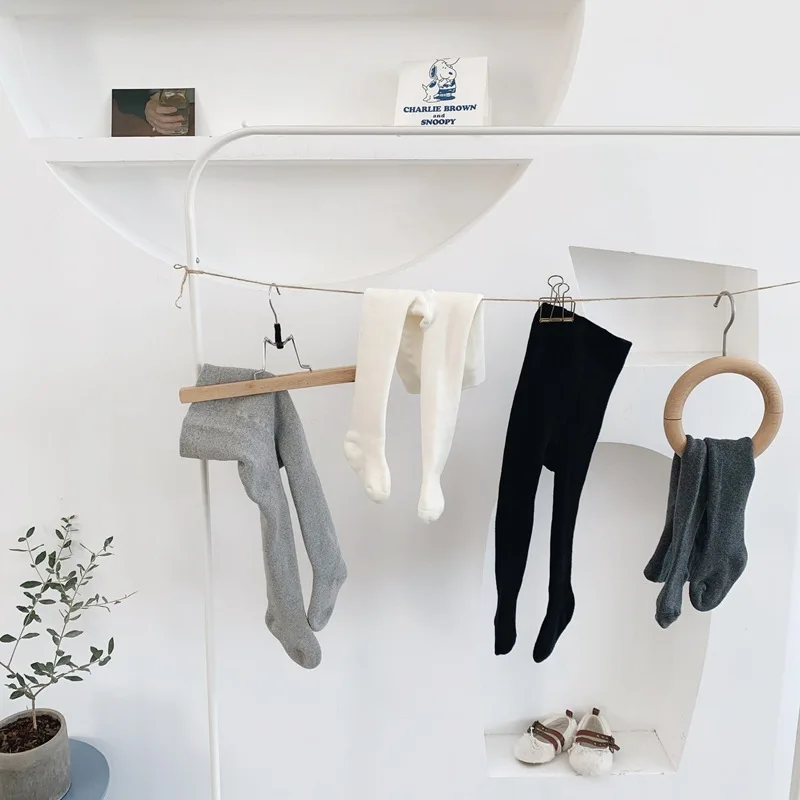 2019 Новое поступление зимние хлопковые однотонные утепленные и теплые чулки в