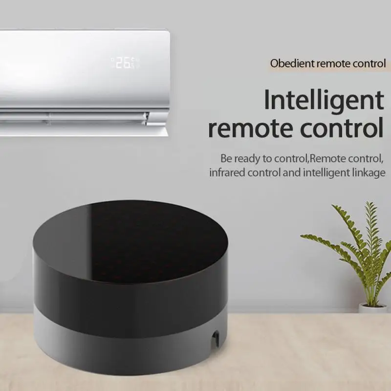 

Smart Universal IR Remote WiFi For Smart Home Control For TV DVD AUD AC Air Conditioner Works With Alexa Google Home Remote