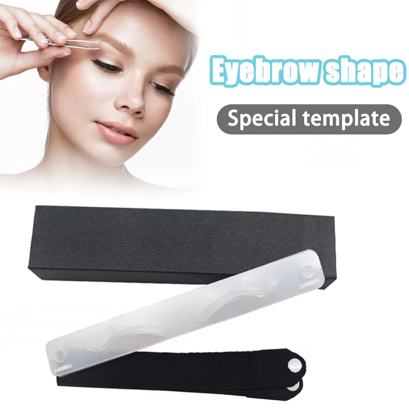 

12pcs/set Different Eyebrow Template Eyebrow Stencil with Headwear Strap DIY Eyebrow Shaper Brow Stencils Card B99